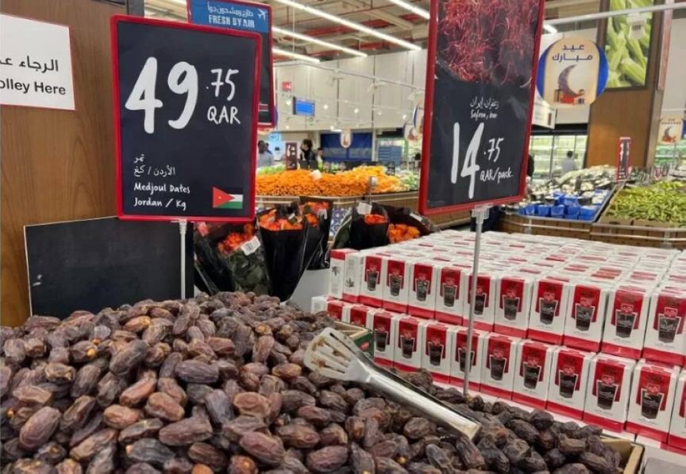 الأردن يصدر 460 طنا من التمور لقطر