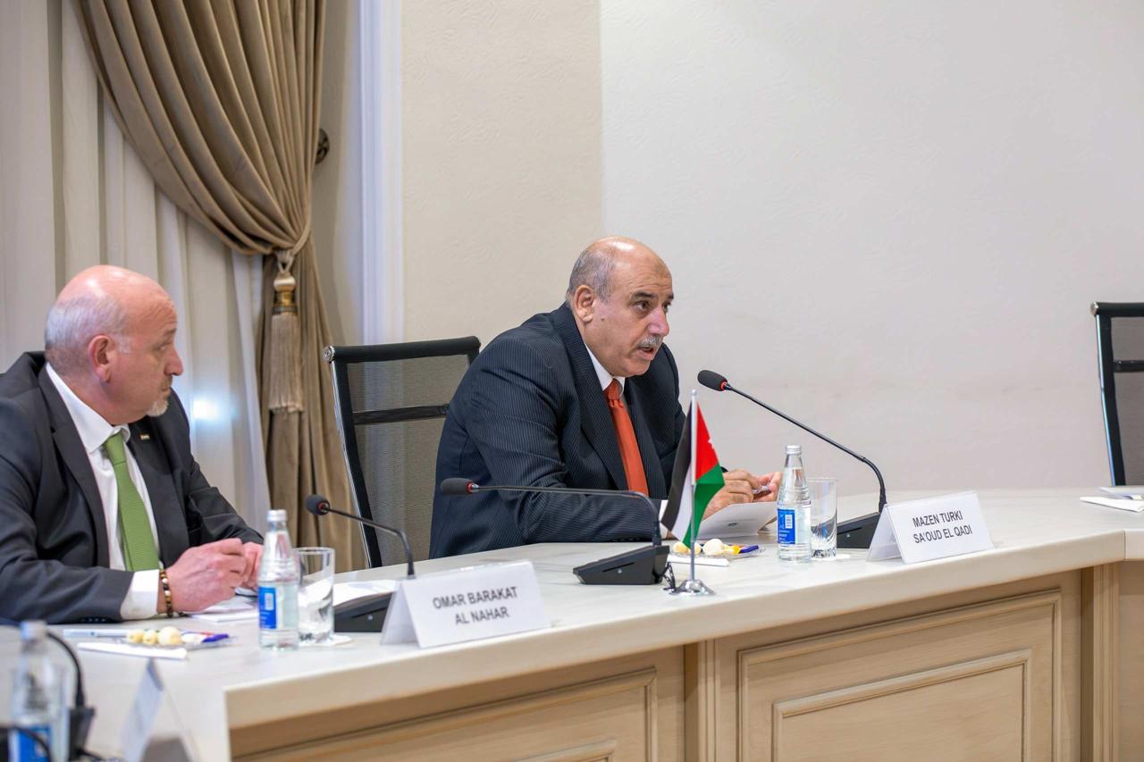 شهبازوف يؤكد للقاضي استعداد بلاده للتعاون مع الأردن بملفات امداد الطاقة