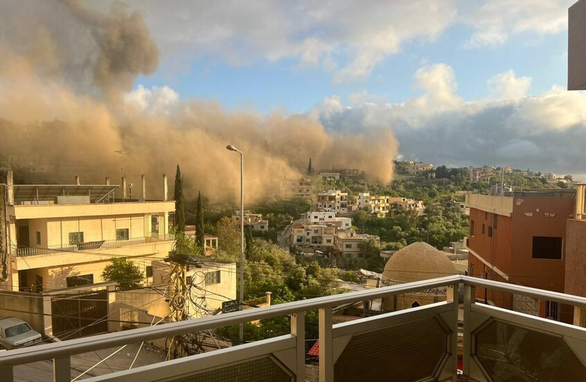 تفجيرات إسرائيلية تهز القنطرة  ..  إنذارات بالإخلاء وغارات مكثفة على الجنوب اللبناني