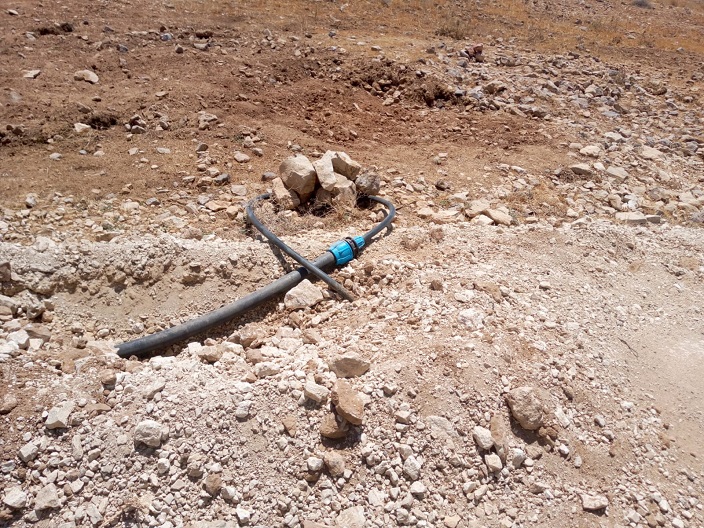 اعتداءات كبيرة على خطوط مياه بالكرك
