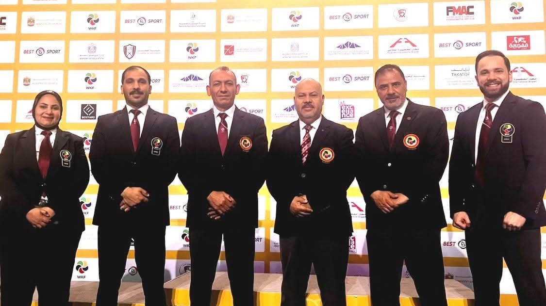 نجاح لافت لمنتخب الكراتيه والحكام الأردنيين بـالدوري العالمي للشباب والناشئين