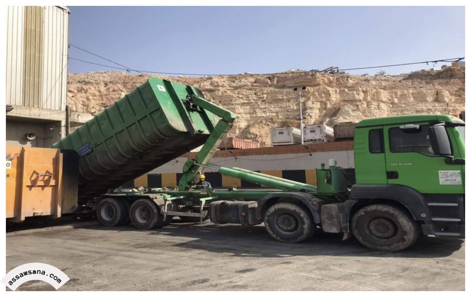بلدية جرش تسعى لإنشاء محطة نفايات انتقالية