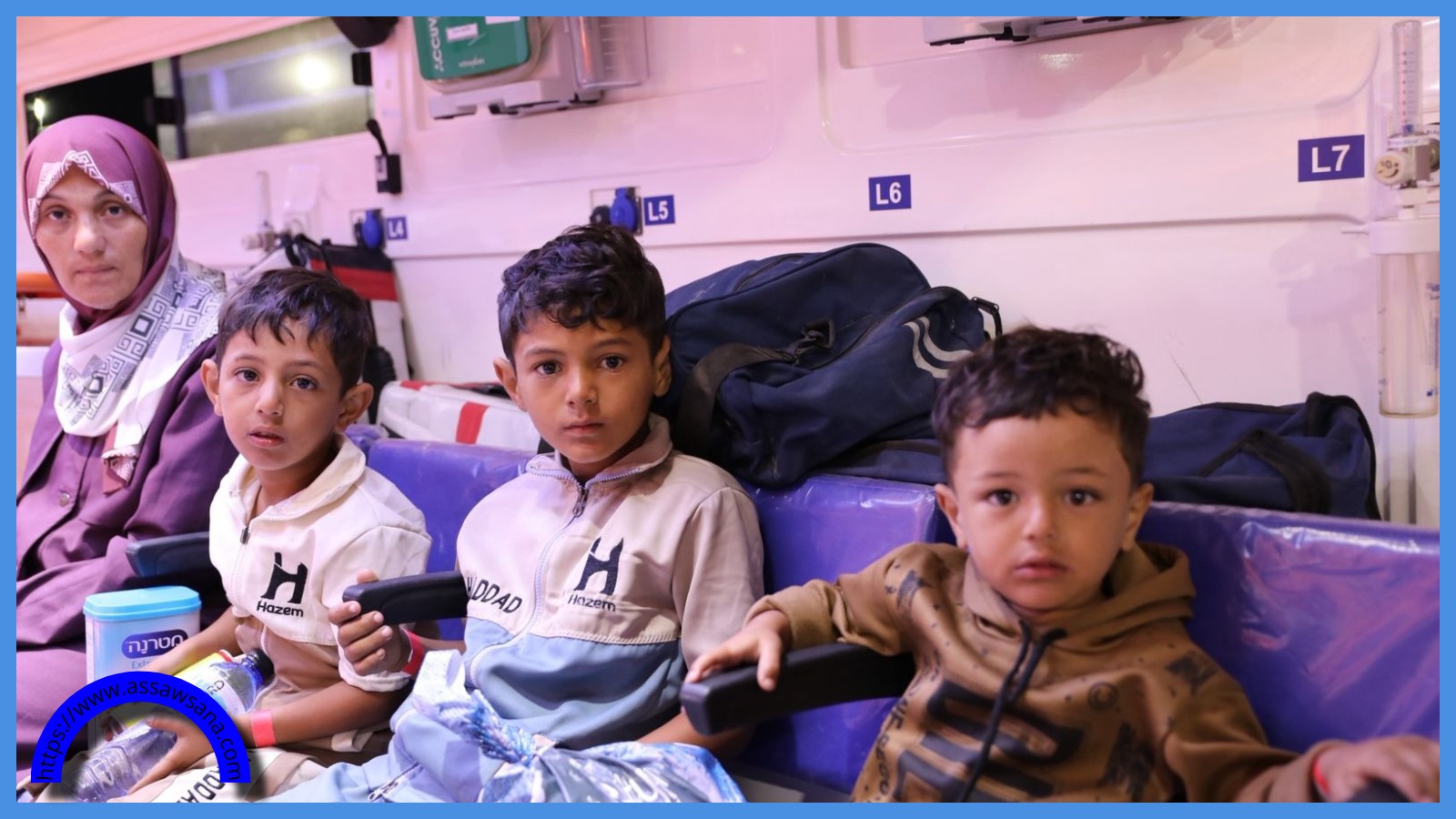 القوات المسلحة تُجلي دفعة جديدة من أطفال غزة المرضى للعلاج في الأردن