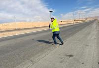 حملة تنظيف على الطريق الصحراوي 