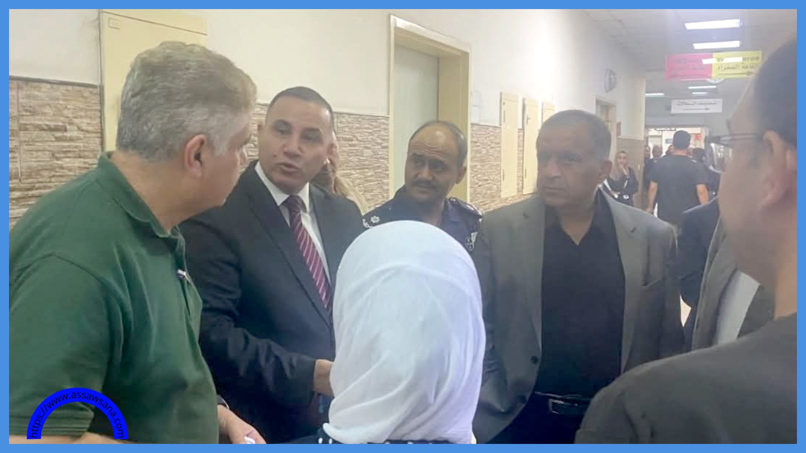 أبو قاعود يتفقد مستشفى الزرقاء الحكومي