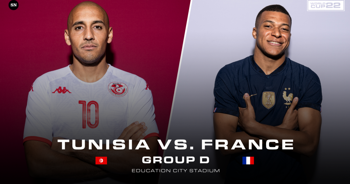 مباراة تونس(1) وفرنسا(0) .. المباراة الثانية الدنمارك(0) وأستراليا(1) .. بث مباشر