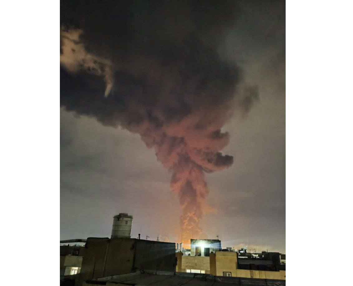 هجوم على منشآت النفط في طهران