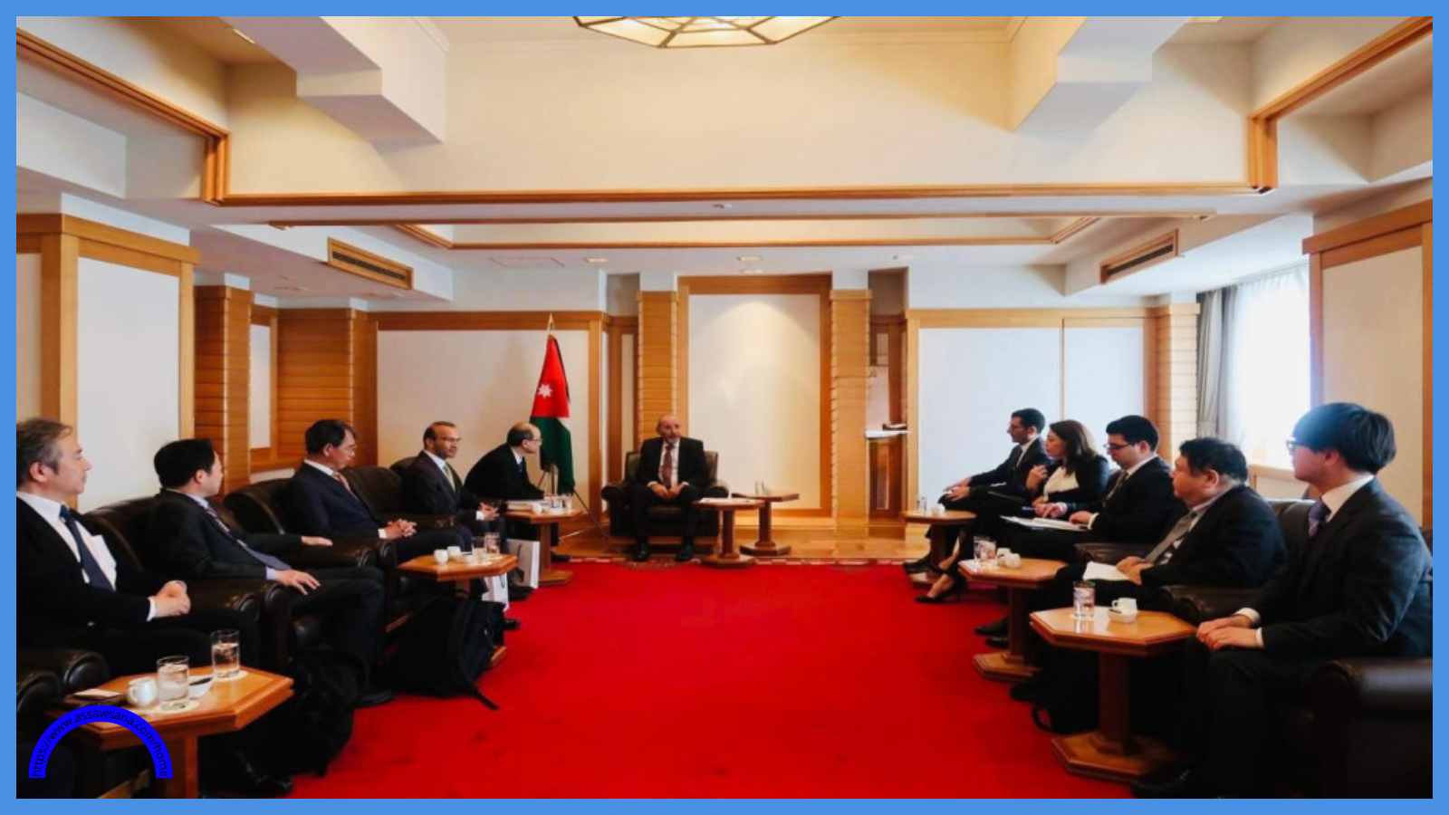 من اليابان ..  وزير الخارجية يبحث وقف إطلاق النار في غزة