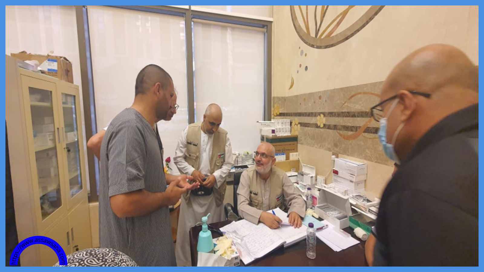 أكثر من 900 حالة مرضية تراجع البعثة الطبية الأردنية بمكة