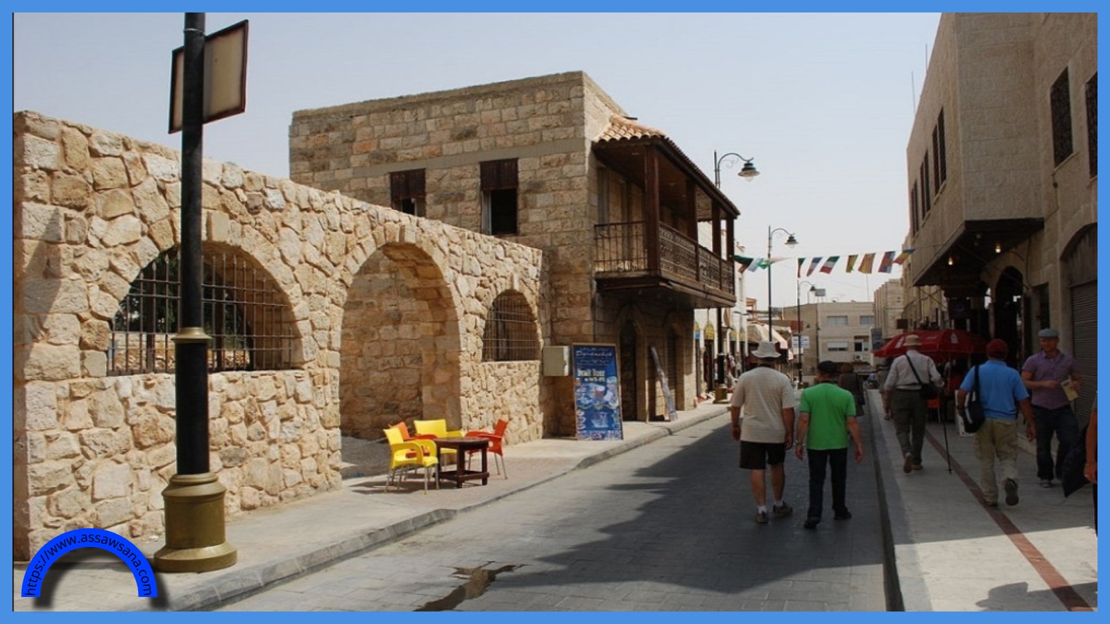 حملة لإزالة العوائق والتعديات على الشوارع في مأدبا