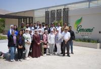 التكنولوجيا الزراعية في عمان الاهلية  تنظم زيارة لشركة جينوم للبذور