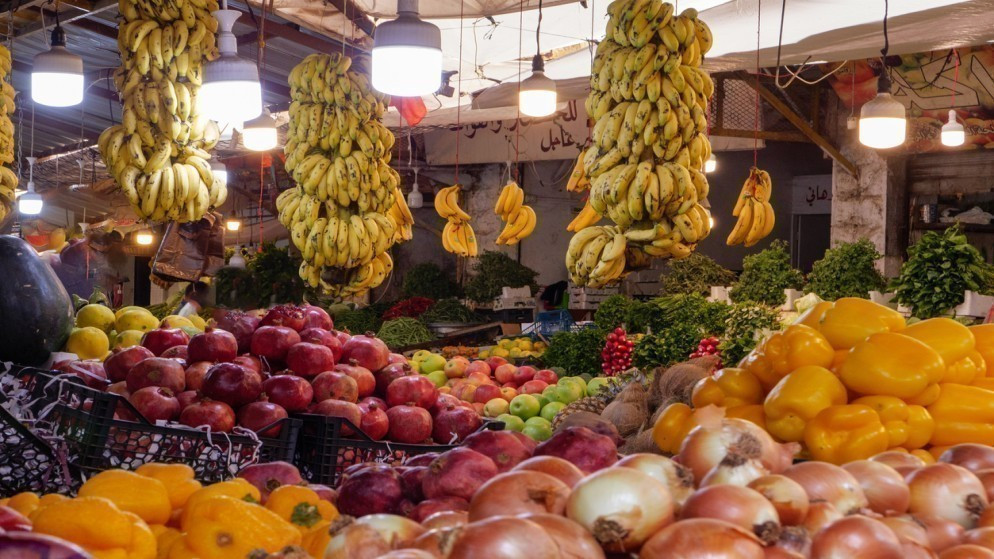 ارتفاع الاكتفاء الذاتي الغذائي في الأردن إلى 61.4%