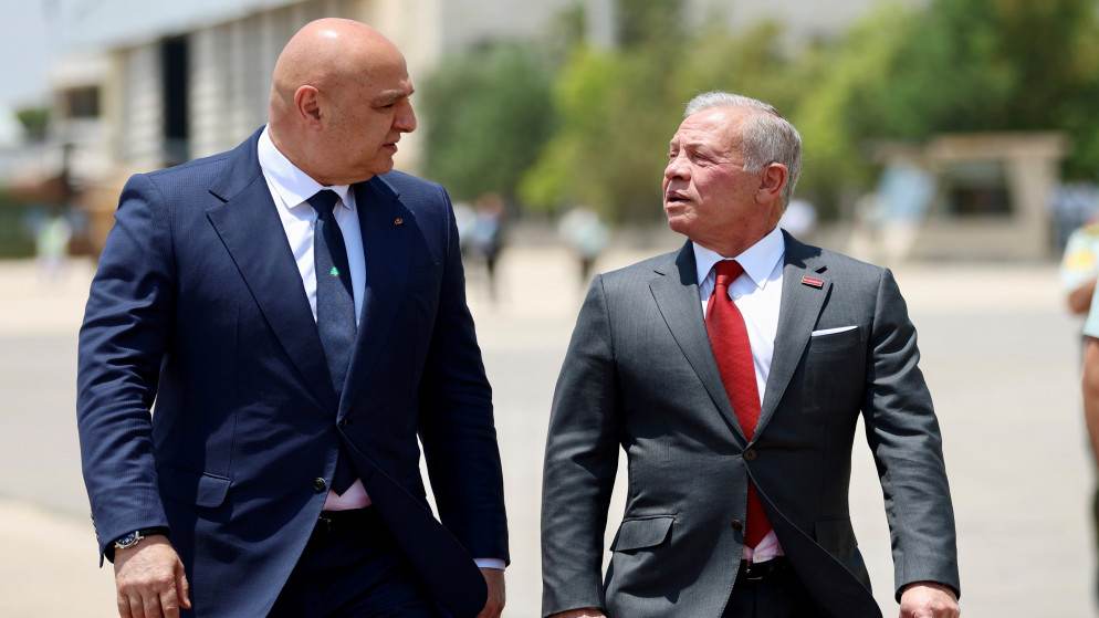 الملك يؤكد أهمية تكثيف الجهود الدولية لوقف الاعتداء على لبنان