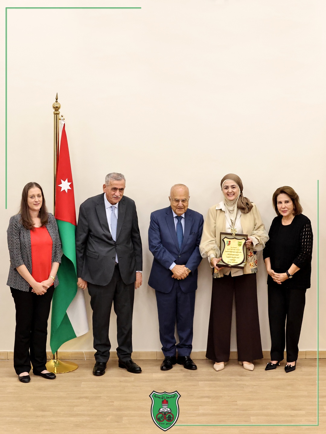 الجامعة الأردنية تكرّم الفائزين بجوائز حمدي منكو