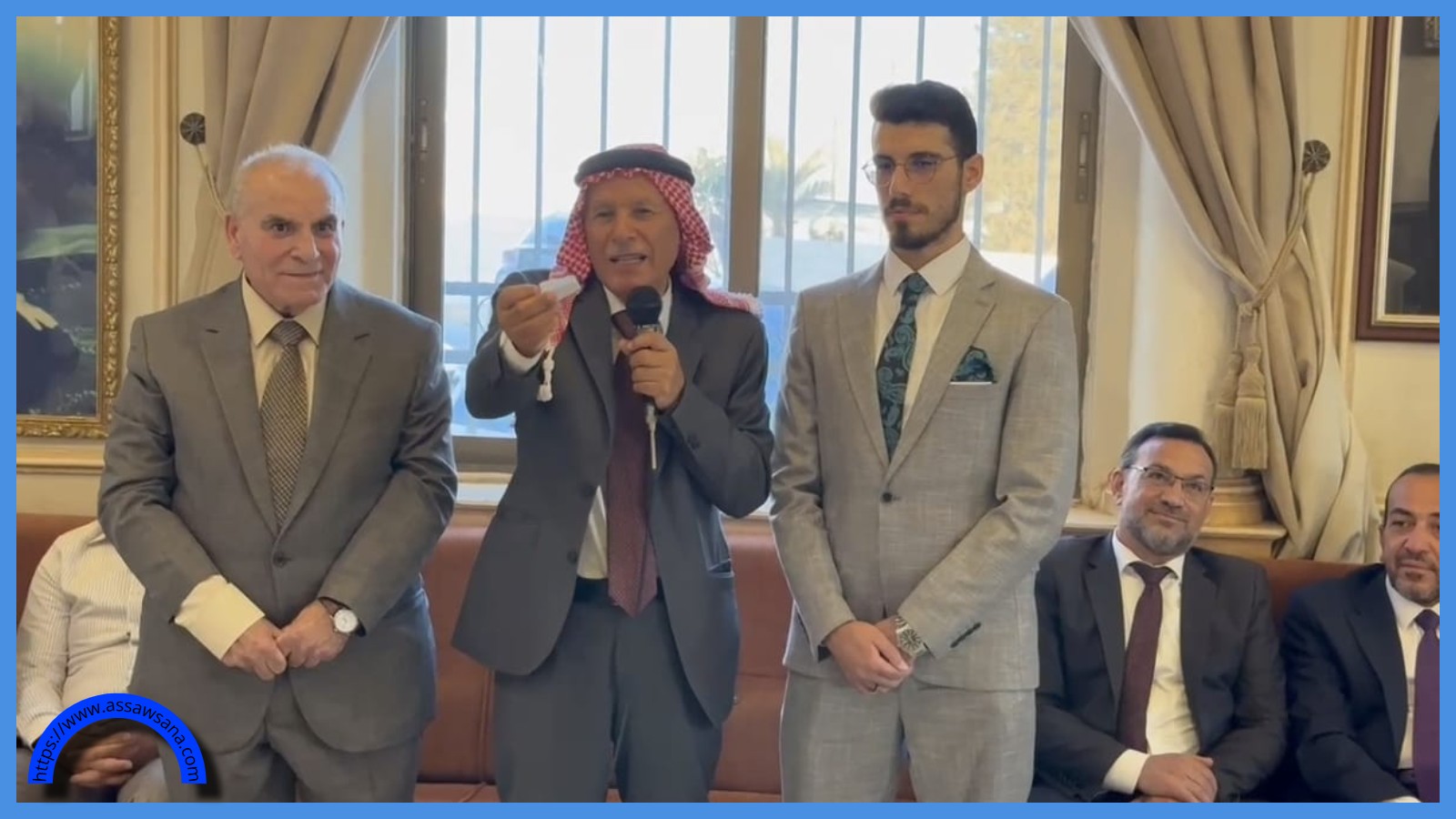 آل غنام وآل مالك نسايب ..  العرموطي طلب وثامر الفايز اعطى