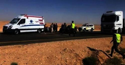 وفاة شخص بحادث سير على طريق وادي عربة
