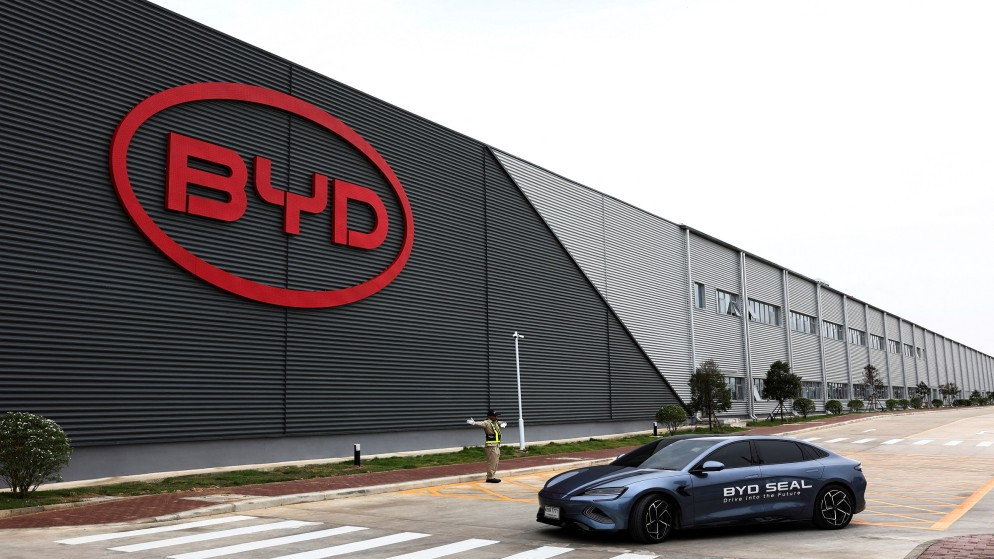 BYD الصينية تسجل أضعف نمو في المبيعات خلال 5 سنوات 