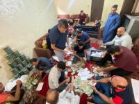 أبناء حي الطفايلة يجمعون التبرعات لغزة