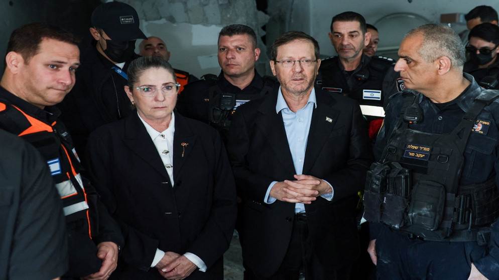 الرئيس الإسرائيلي يتوعد إيران بمزيد من الدمار