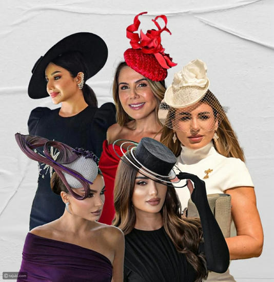 إكسسوارات شعر ملكية تخطف الأنظار في كأس دبي للخيول