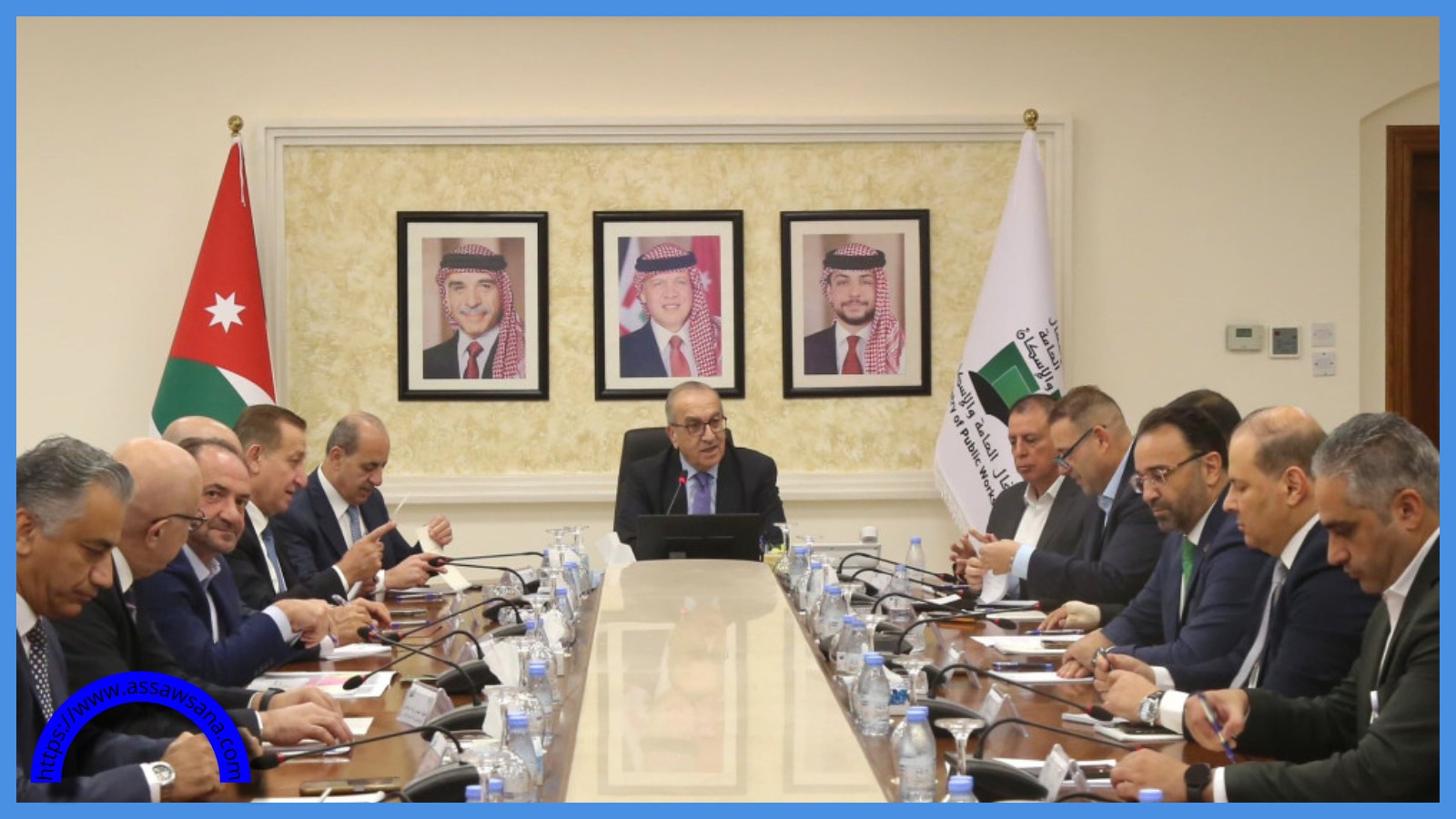 اجتماع موسّع لبحث مقترحات لتطوير البنية التحتية بالبحر الميت