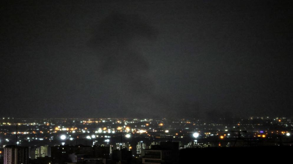 دويّ انفجارات عدة في طهران