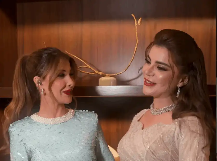 نانسي عجرم تحيي حفل عيد ميلاد ضخم لمؤثرة أردنية ..  شاهد