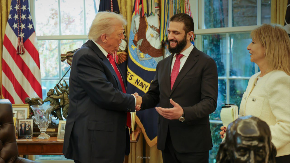 الشرع لترامب: رفع ما تبقى من عقوبات ينعش الاقتصاد السوري