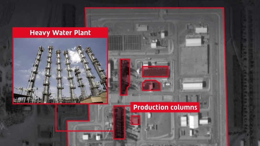 الطاقة الذرية: خروج مجمّع للماء الثقيل عن الخدمة في إيران 