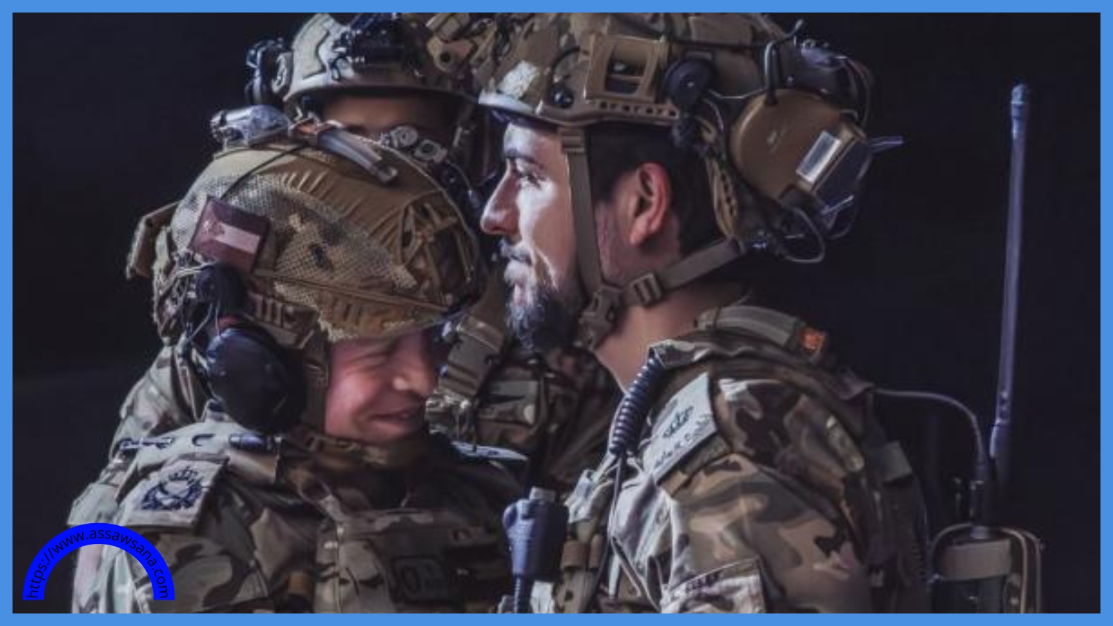 ولي العهد يتلقى شارة "سيف القوات الخاصة" من جلالة الملك عبدالله الثاني.