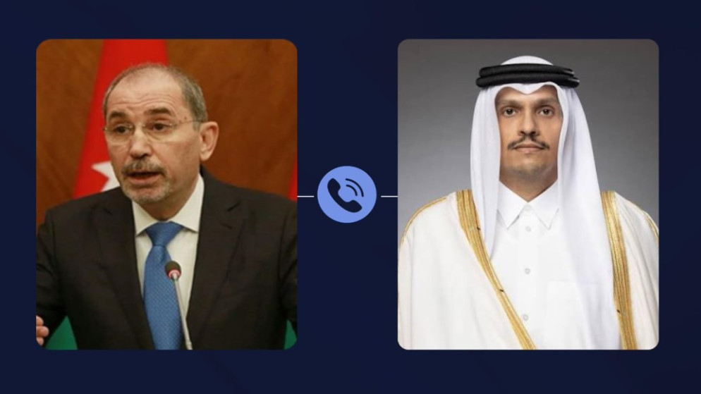 الصفدي ونظيره القطري يبحثان عدداً من القضايا الإقليمية