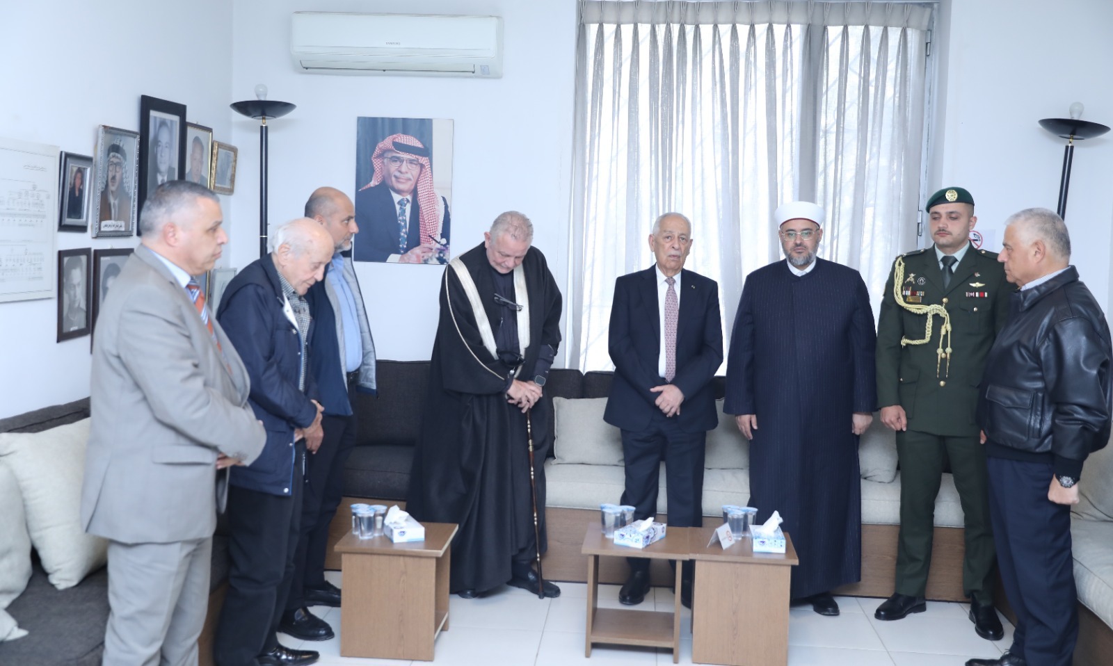 العيسوي يعزي ملحس والمجالي وأبو نوار وصبحا وعلقم