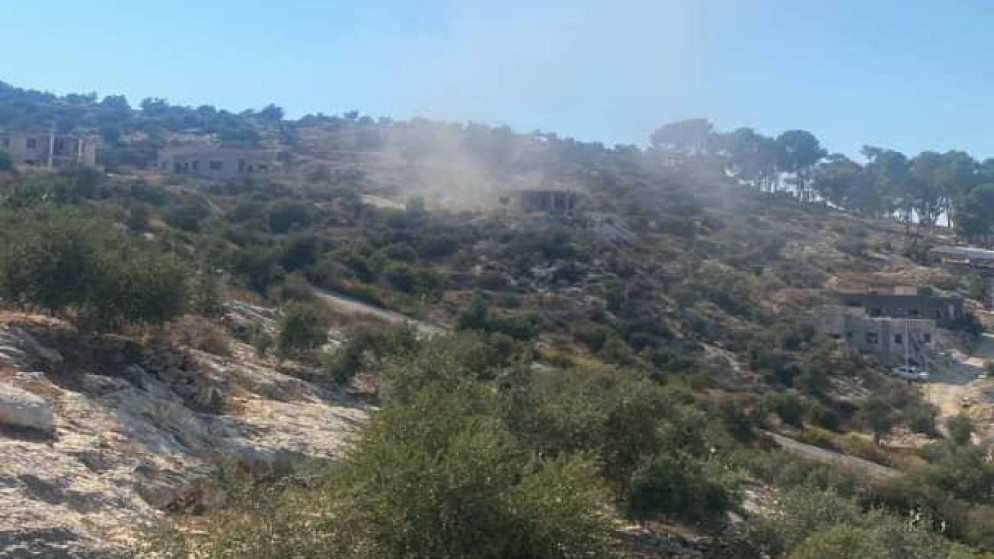 قصف إسرائيلي يستهدف منزلاً في حرش السعادة غرب جنين 