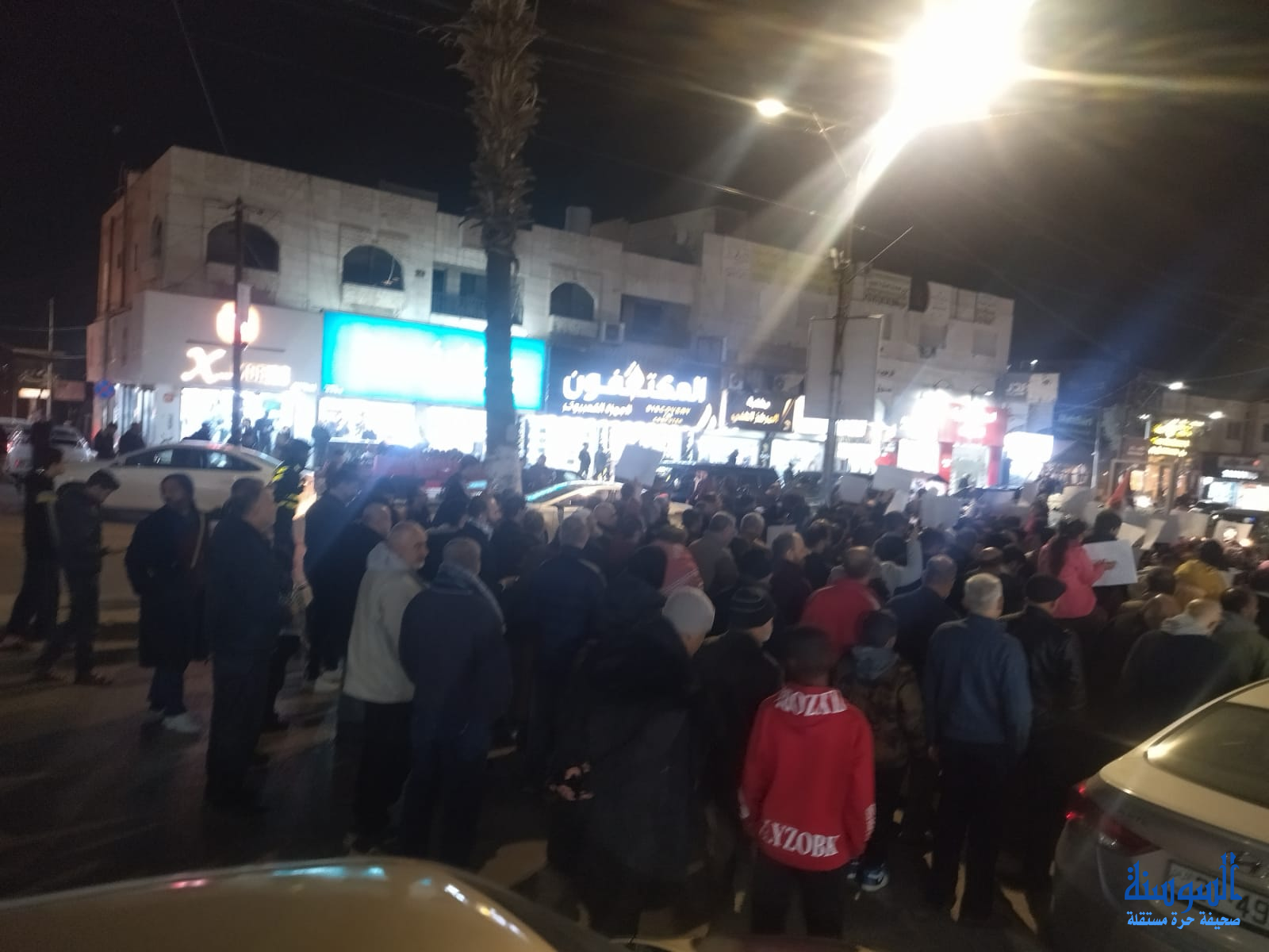 مسيرة حاشدة في إربد نصرة لغزة ..  صور وفيديو