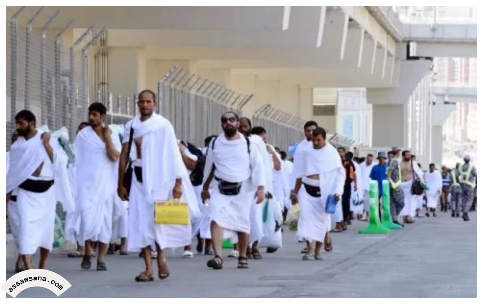 حجاج من البعثة الأردنية يغادرون إلى الأردن