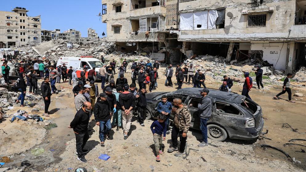 صحة غزة تدين استهداف مركبة مستأجرة لصالح منظمة الصحة العالمية