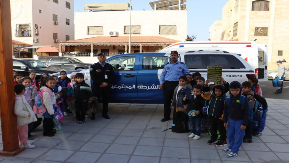 حملة توعوية لتعزيز مفاهيم السلامة العامة في المدارس