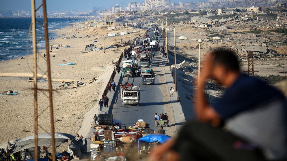 الاحتلال يقدر عدد النازحين من غزة بأكثر من 250 ألفا
