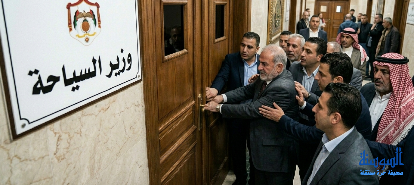 موظفة بالسياحة تتهجم على مكتب الوزير ..  التفاصيل