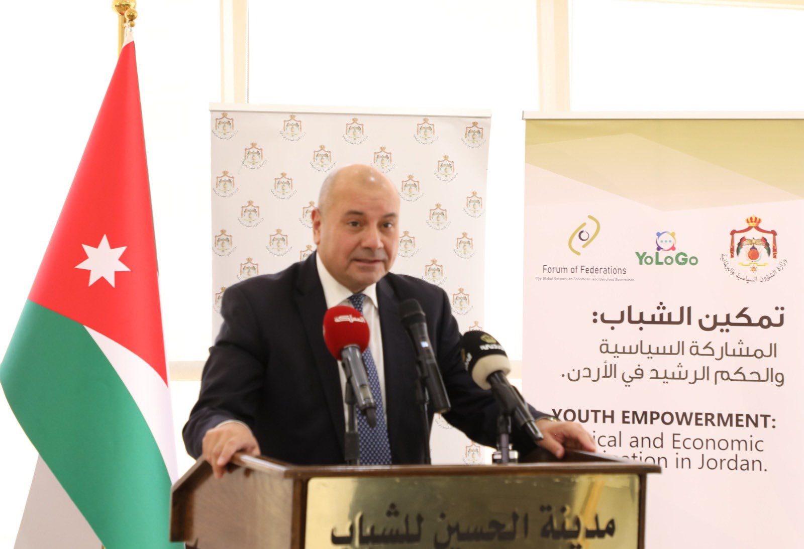 العودات يطلق مشروع تمكين الشباب في المشاركة السياسية والحكم الرشيد