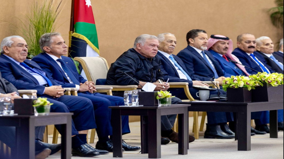 الملك يعرب عن سعادته بتواجده في إربد 