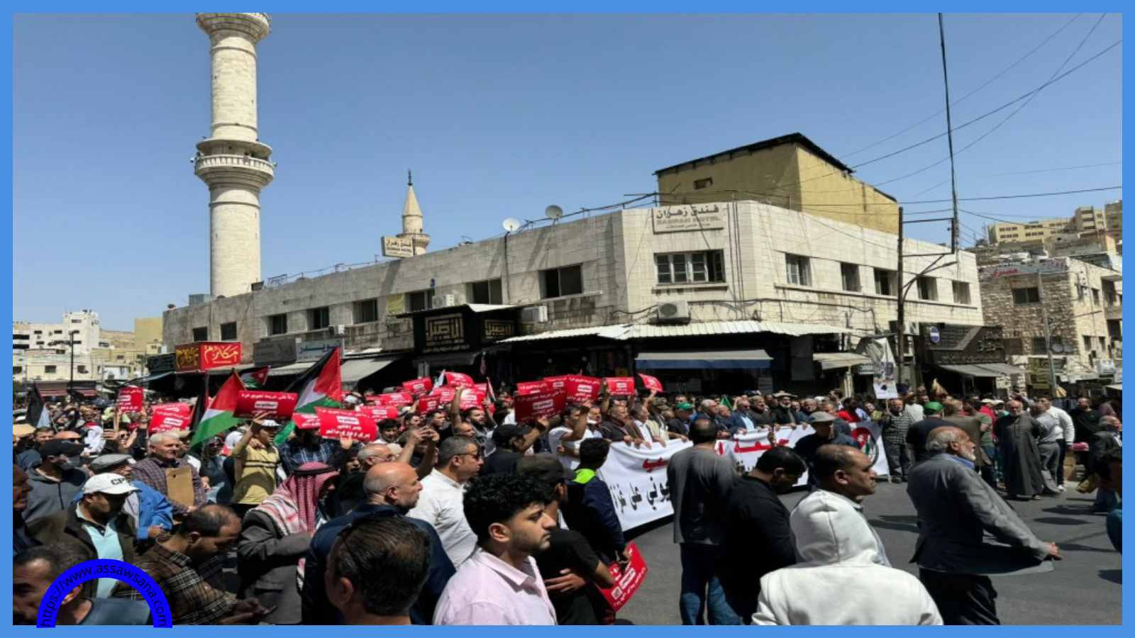 استفزوا الأردنيين ..  مصدر يوضح سبب توقيف مشاركين بالمسيرات