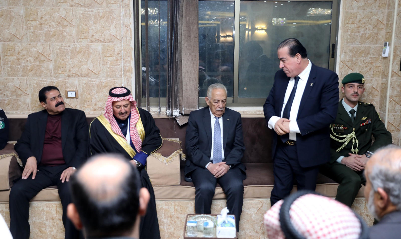 العيسوي يعزي النابلسي والجوارنة والزغول والطراونة