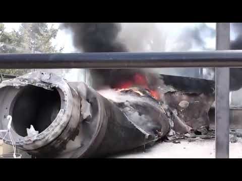 سقوط شظايا صاروخ في منطقة مرج الحمام بعمان 