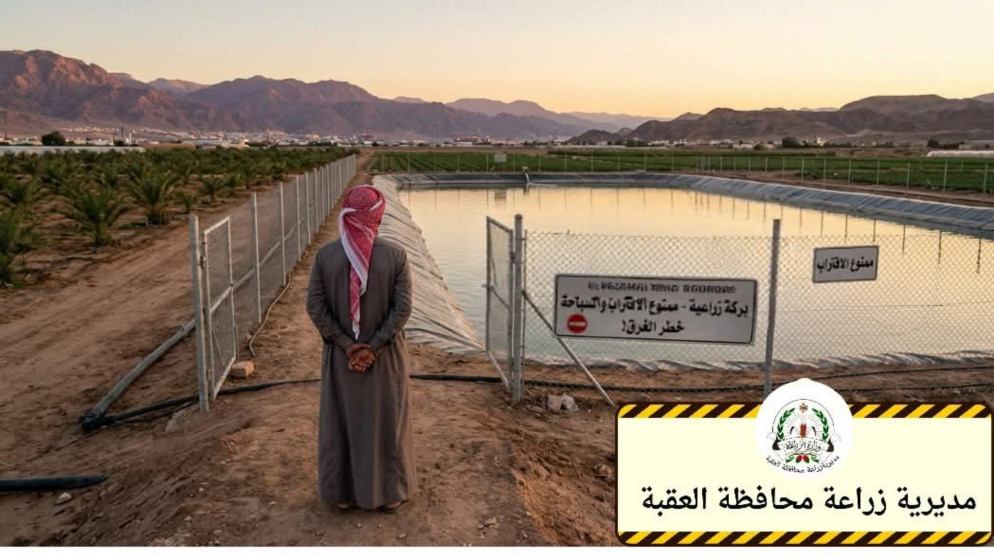 زراعة العقبة تدعو المزارعين لتأمين البرك الزراعية