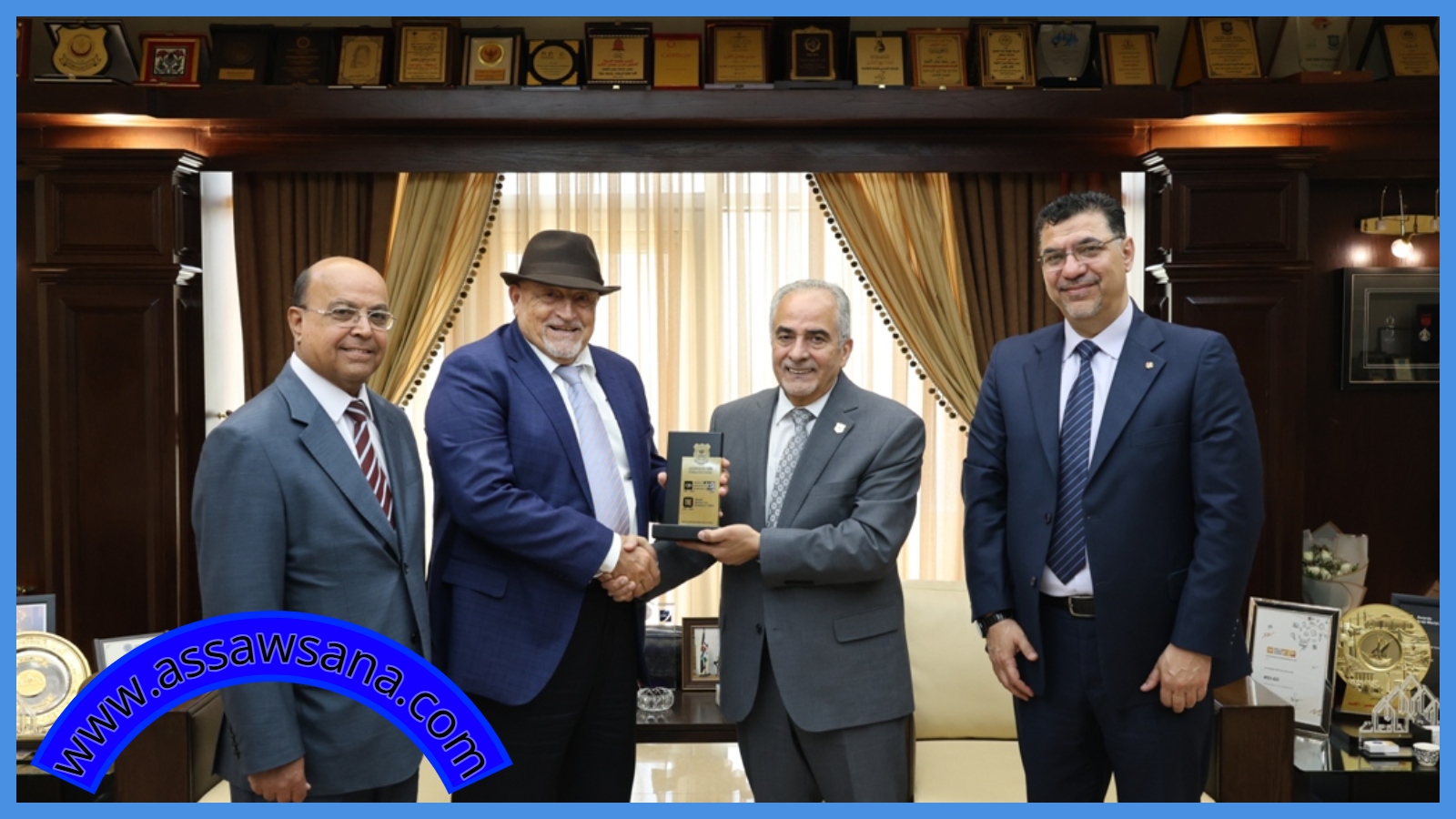 د.عرفات الديسي يحاضر في عمان الأهلية