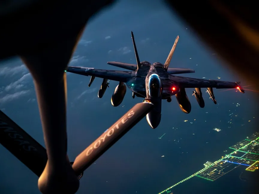 مقتل 4 أفراد بحادث تحطم طائرة التزويد بالوقود الأميركية