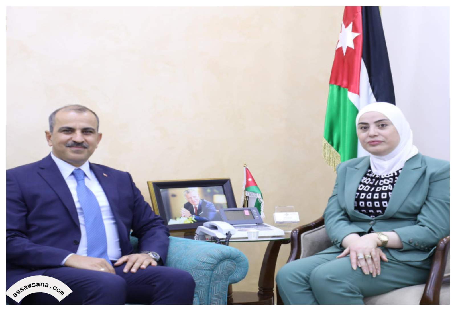 بحث تعزيز التعاون الاجتماعي بين الأردن وتركيا