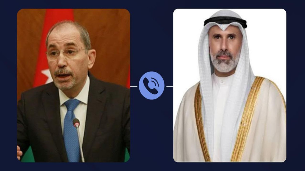 الصفدي ونظيره الكويتي يؤكدان استمرار التنسيق لاستعادة الأمن والاستقرار في المنطقة