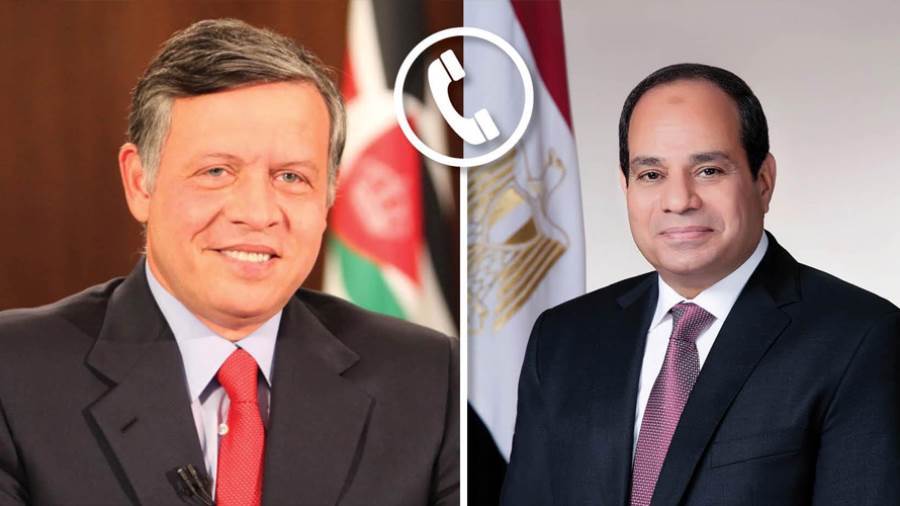 الملك والسيسي:على المجتمع الدولي التحرك الفوري
